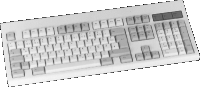 Standardtastatur HR-102 (kleines Foto der Tastatur)